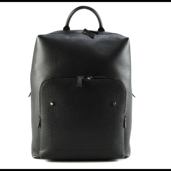 COPY - Louis Vuitton Grigori Backpack in Black leather - Picture 3 of 6